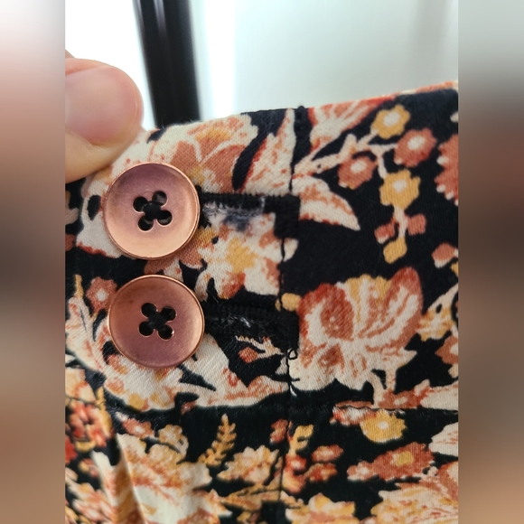 Anthropologie floral trouser/joggers - Picture 2 of 8